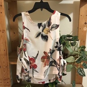 Floral tank top